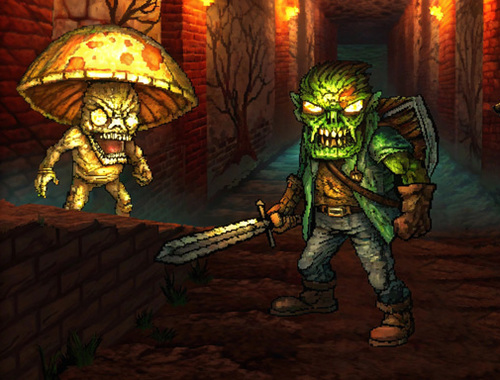 Spill Monster Slayer smelter sammen og overlever  online