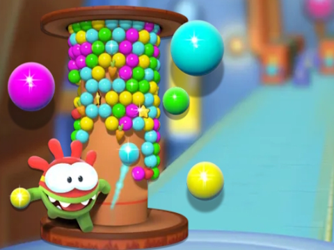 Spill Om nom tårn 3d  online