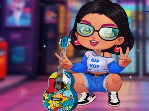 Spill Stilig hiphop -jente  online