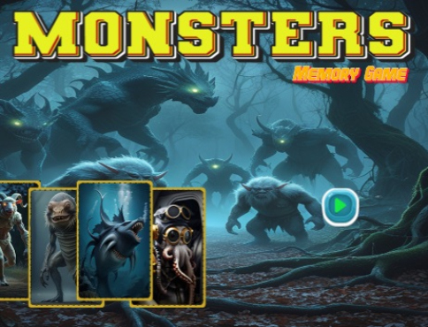 Spill Monstre minnespill  online