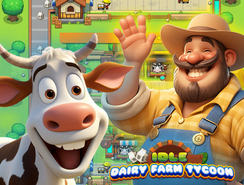 Spill Idle Dairy Farm Tycoon  online