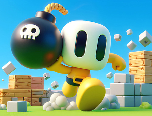 Spill Bombaman 3d  online
