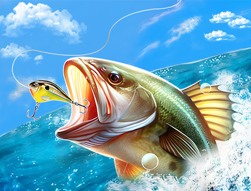 Spill Fiskebaron ekte fiske  online