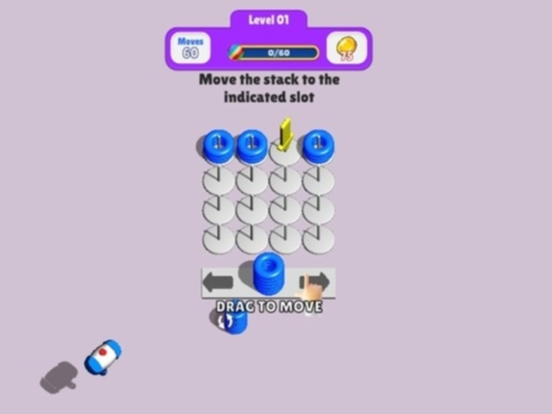 Spill Stack n sortering  online