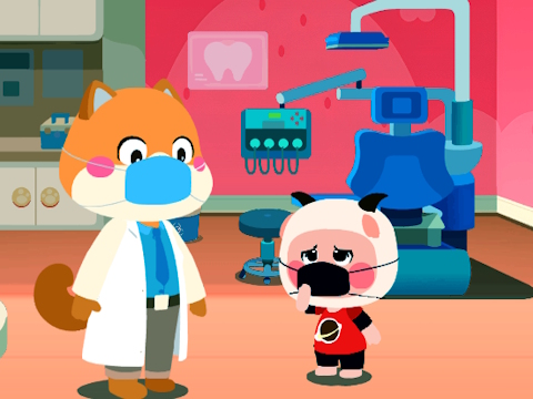 Spill Baby panda tannlege omsorg  online