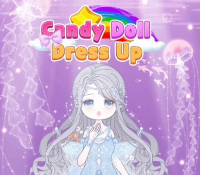 Spill Candy Doll Dress Up  online