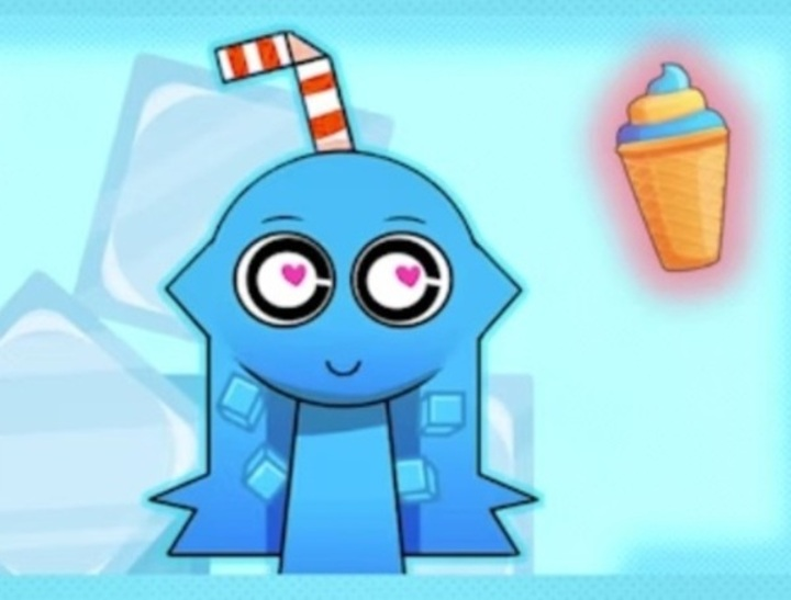 Spill Sprunki Ice Mod Aqua  online