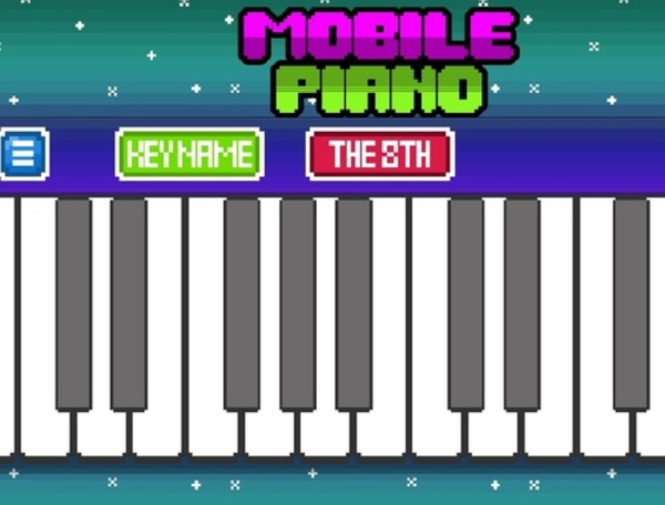 Spill Mobilt piano  online