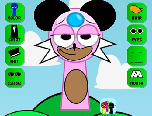 Spill Sprunki Character Maker OC  online