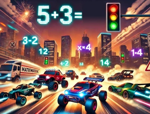 Spill Matematikkracing  online