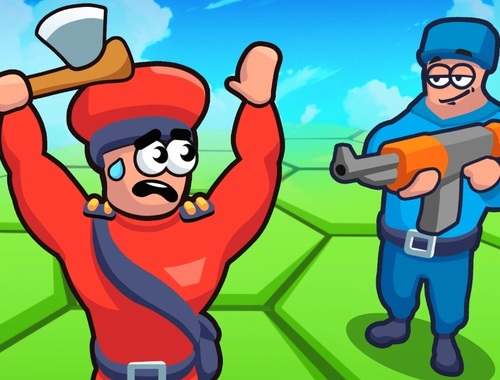Spill Tile Hex World: Red vs Blue  online