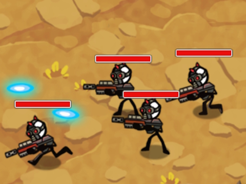 Spill Stickman Warfare  online
