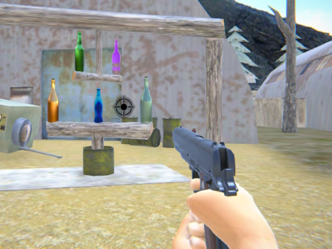 Spill Flaskeskytter 3D  online