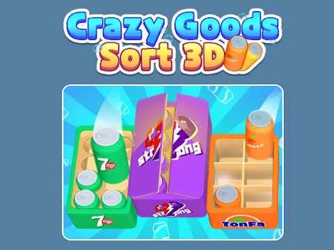 Spill Crazy varer sorter 3D  online