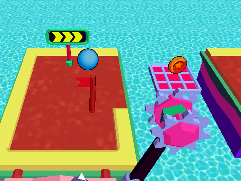 Spill Ball: Sti gjennom hindringer online