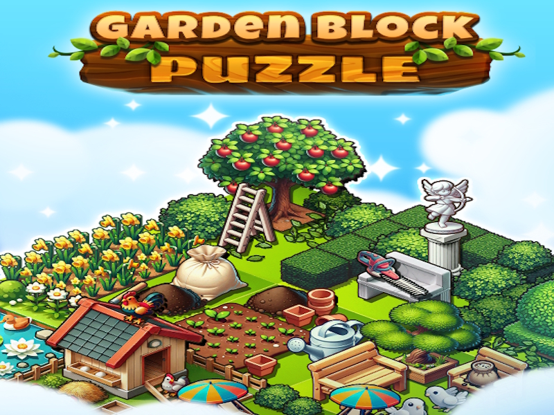 Spill Garden Block Puzzle online