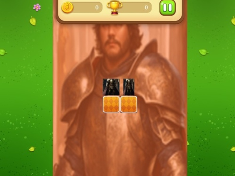 Spill Knight Memory Match Game online