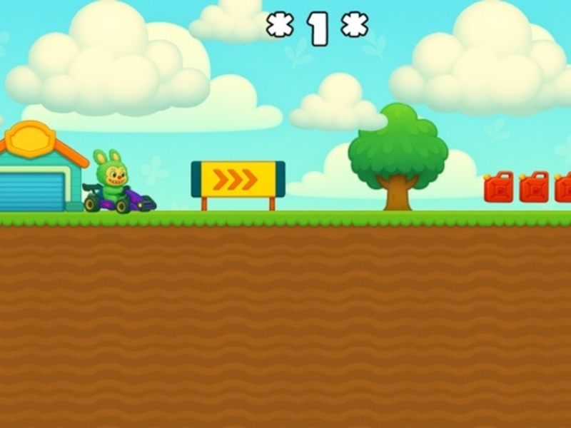Spill Labubu Gokart online