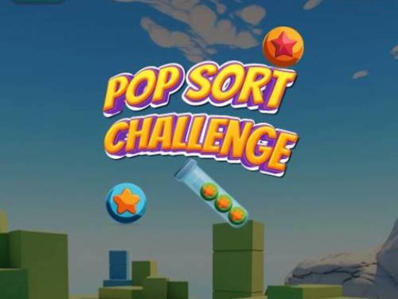 Spill Pop Sort Challenge online