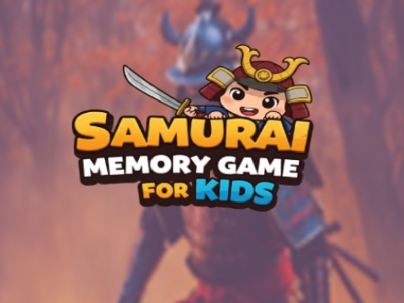 Spill Samurai Memory Game for Kids online