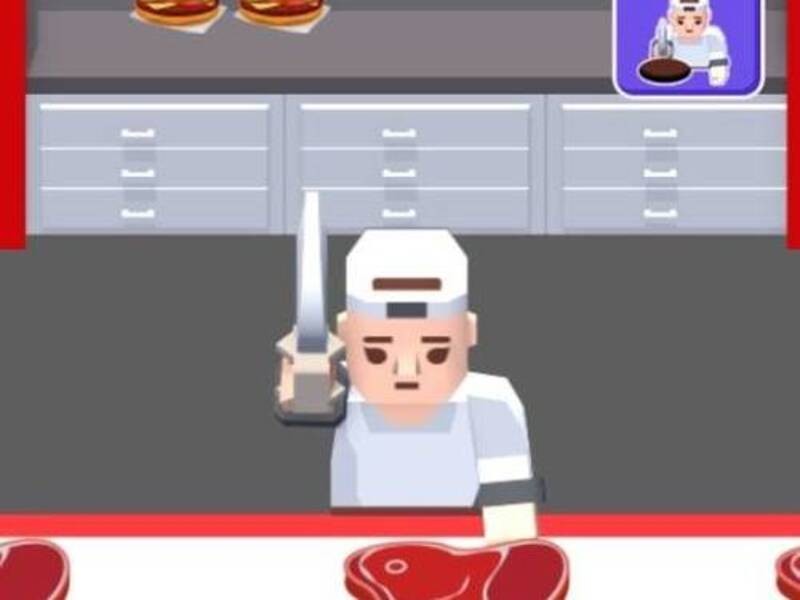 Spill Burger Cafe Idle Tycoon online