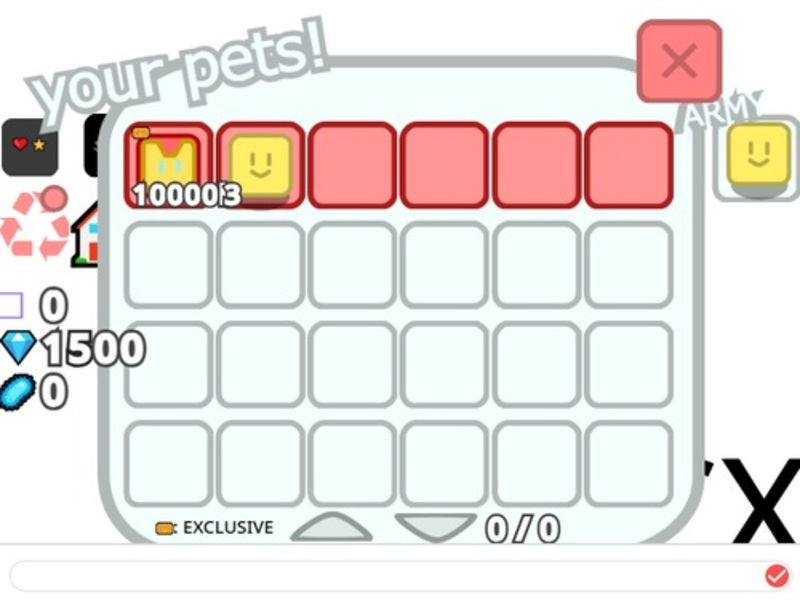Spill Online Army Pet online