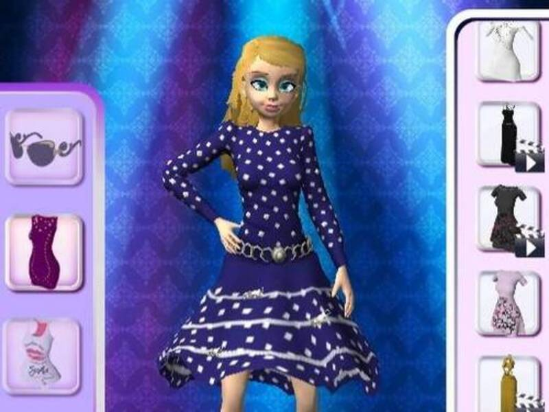 Spill Model Dress Up Makeover Game online