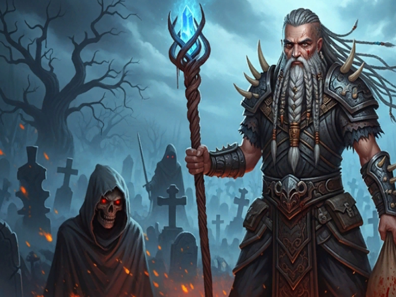 Spill Grave Sorcerer Escape online