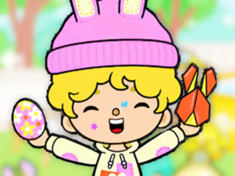 Spill Jigsaw Puzzle: Toca Boca påske online