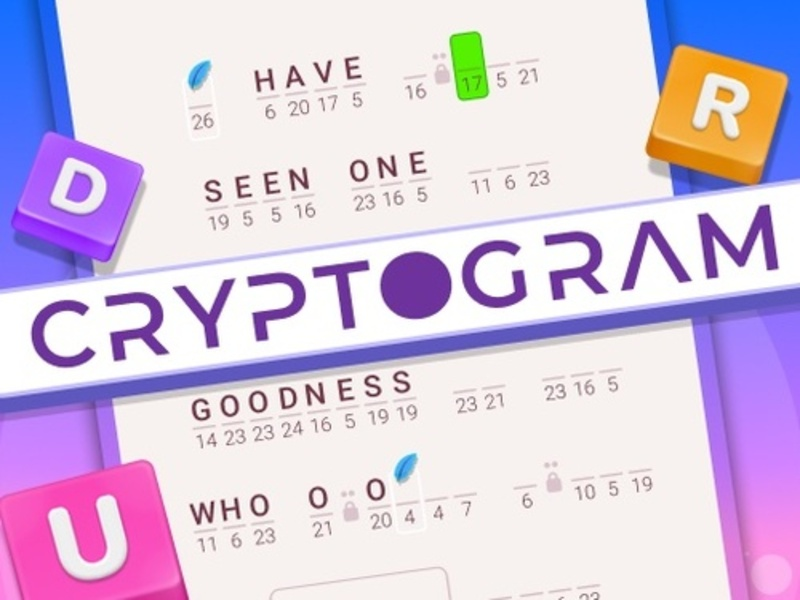 Spill Kryptogram: Word Brain Puzzle online