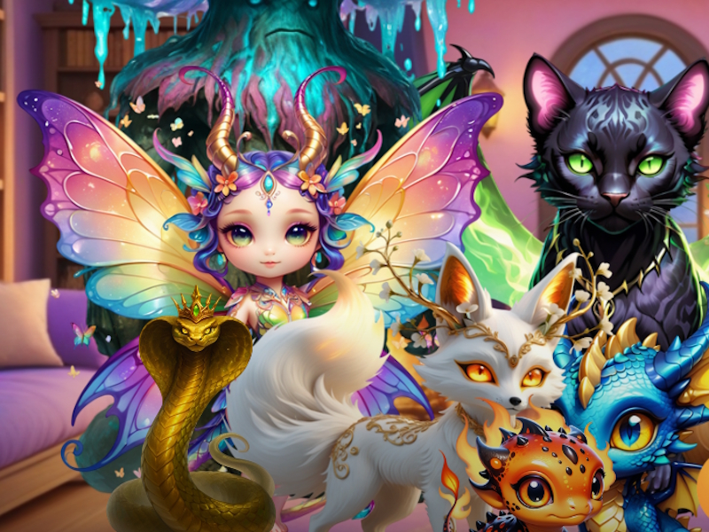 Spill Mystiske kjente fortryllet bestiary online