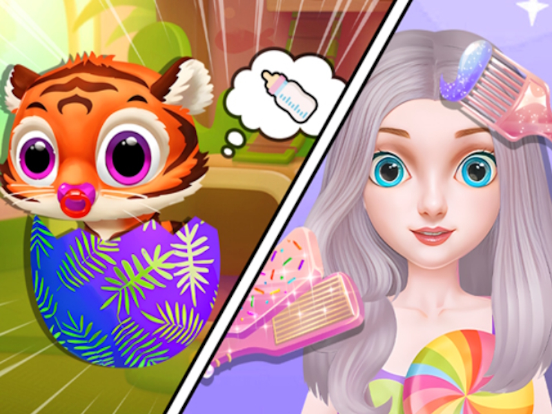 Spill Morsomme minispill for prinsesse online