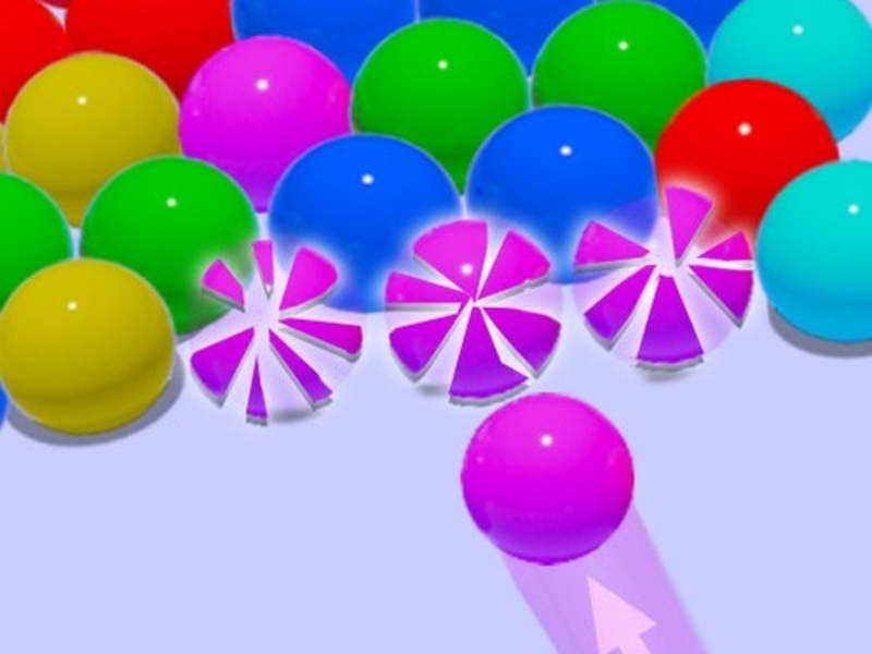 Spill Bubble Game 3D online