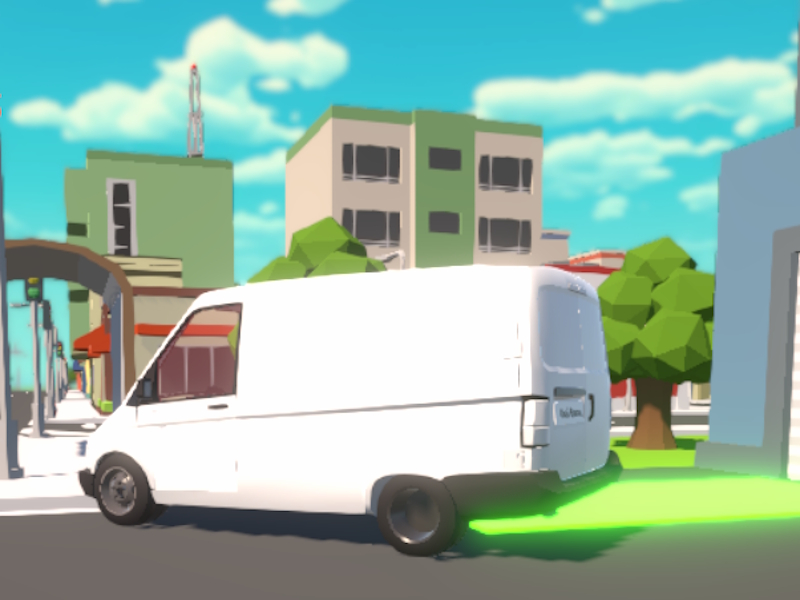 Spill Van Rush! online