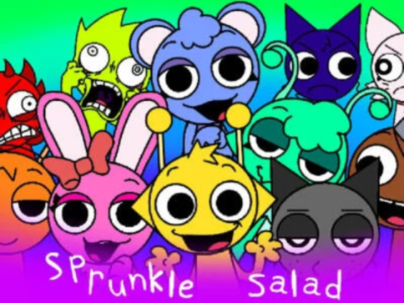 Spill Sprunklesalat online