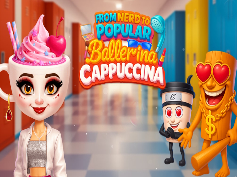 Spill Fra nerd til populær ballerina cappuccina online