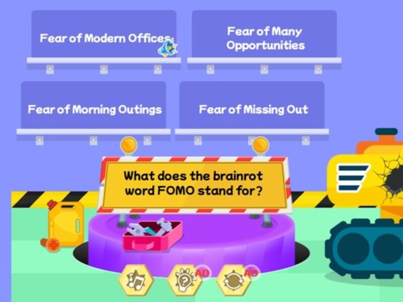 Spill Kids Quiz: Brainrot Words Quiz online