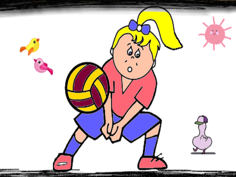 Spill Volleyball moro fargelegging online