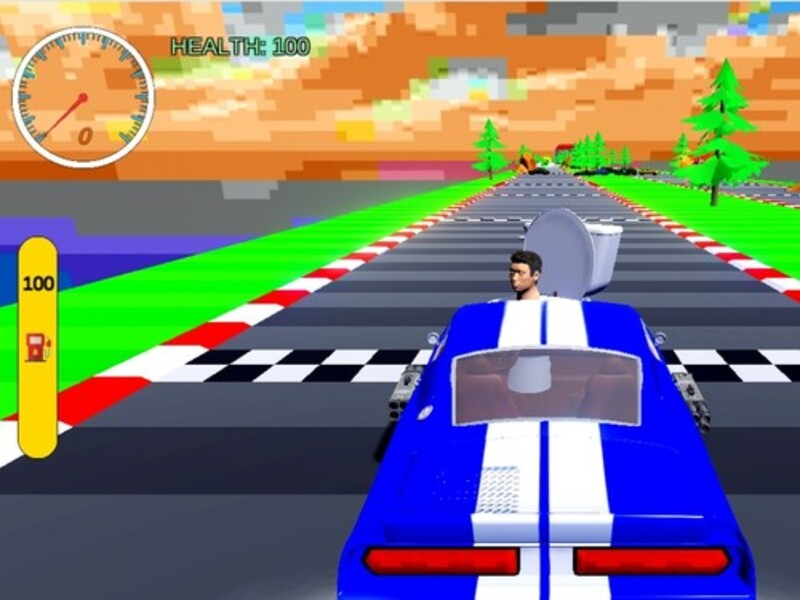Spill Skibidi toalett GT Drag Championship online