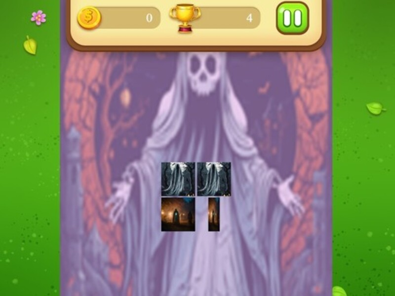 Spill Ghost Memory Match online