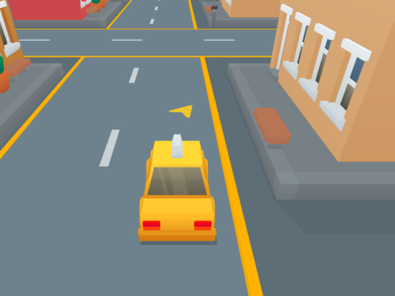 Spill Taxisjåfør 3d online