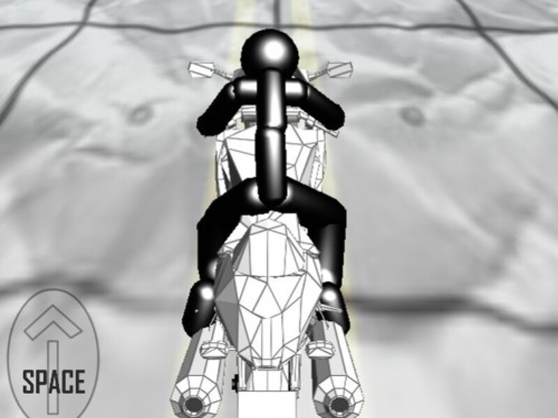 Spill Stickman Zombie Motorcycle Racing online