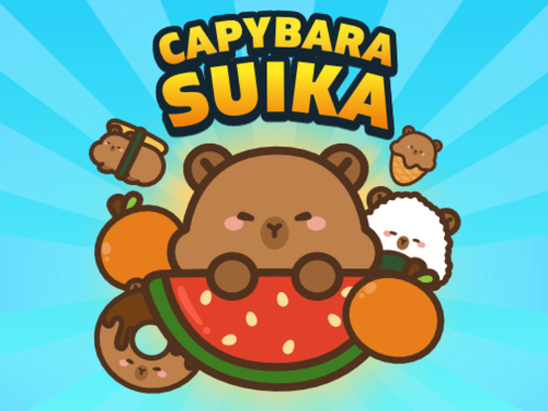 Spill Capybara Suika online