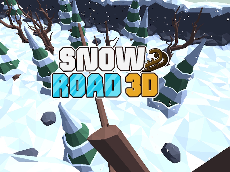 Spill Snow Road 3d online