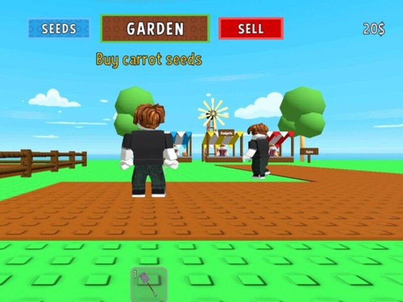 Spill Roblox: dyrke en hage online