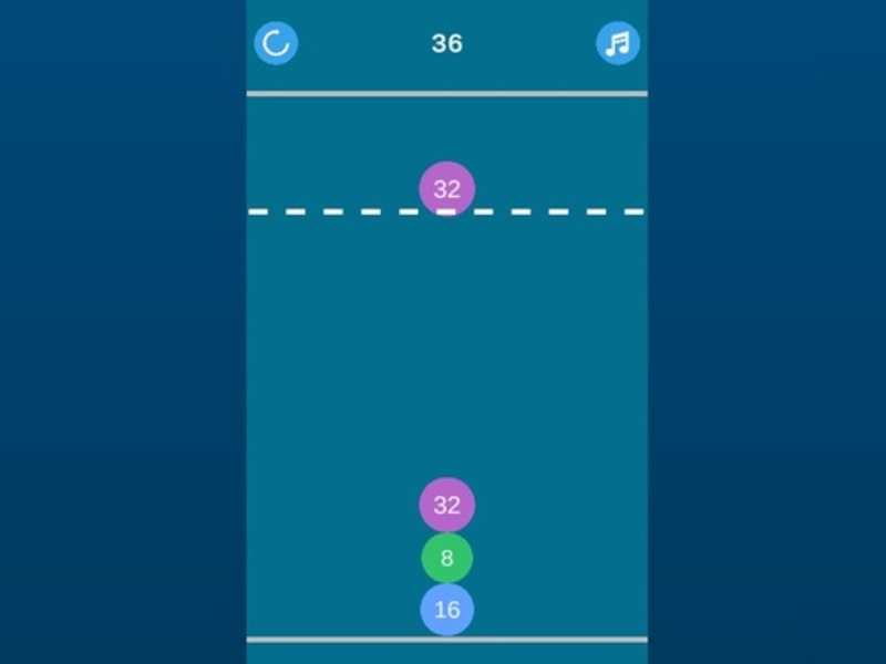 Spill 2048 fusjoner online