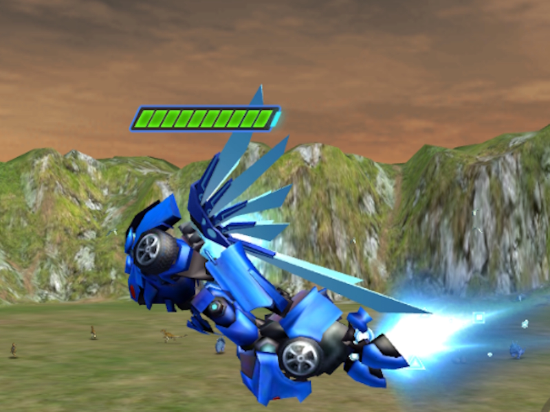 Spill Jurassic Dinosaur Mech Battle online