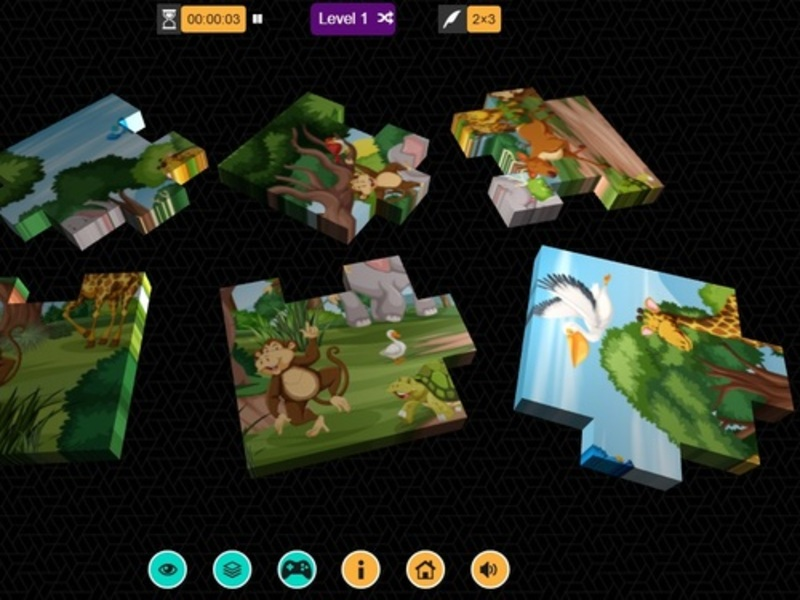 Spill 3D Jigsaw Puzzle online