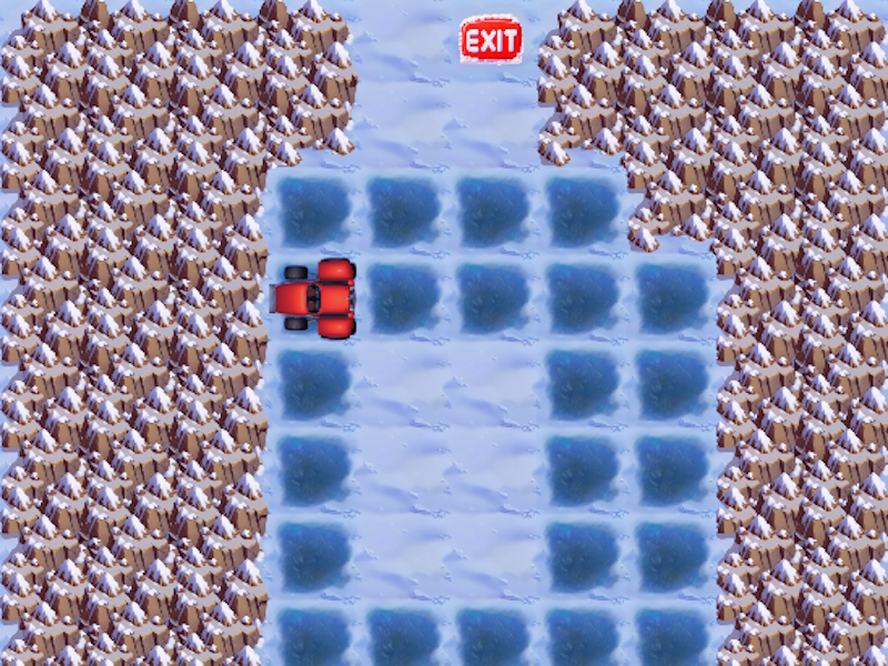 Spill Xmas Snow Challenge Maze Puzzle online