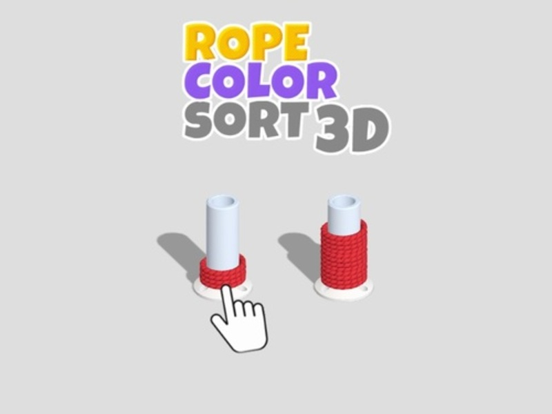 Spill Tau farge sorter 3D online